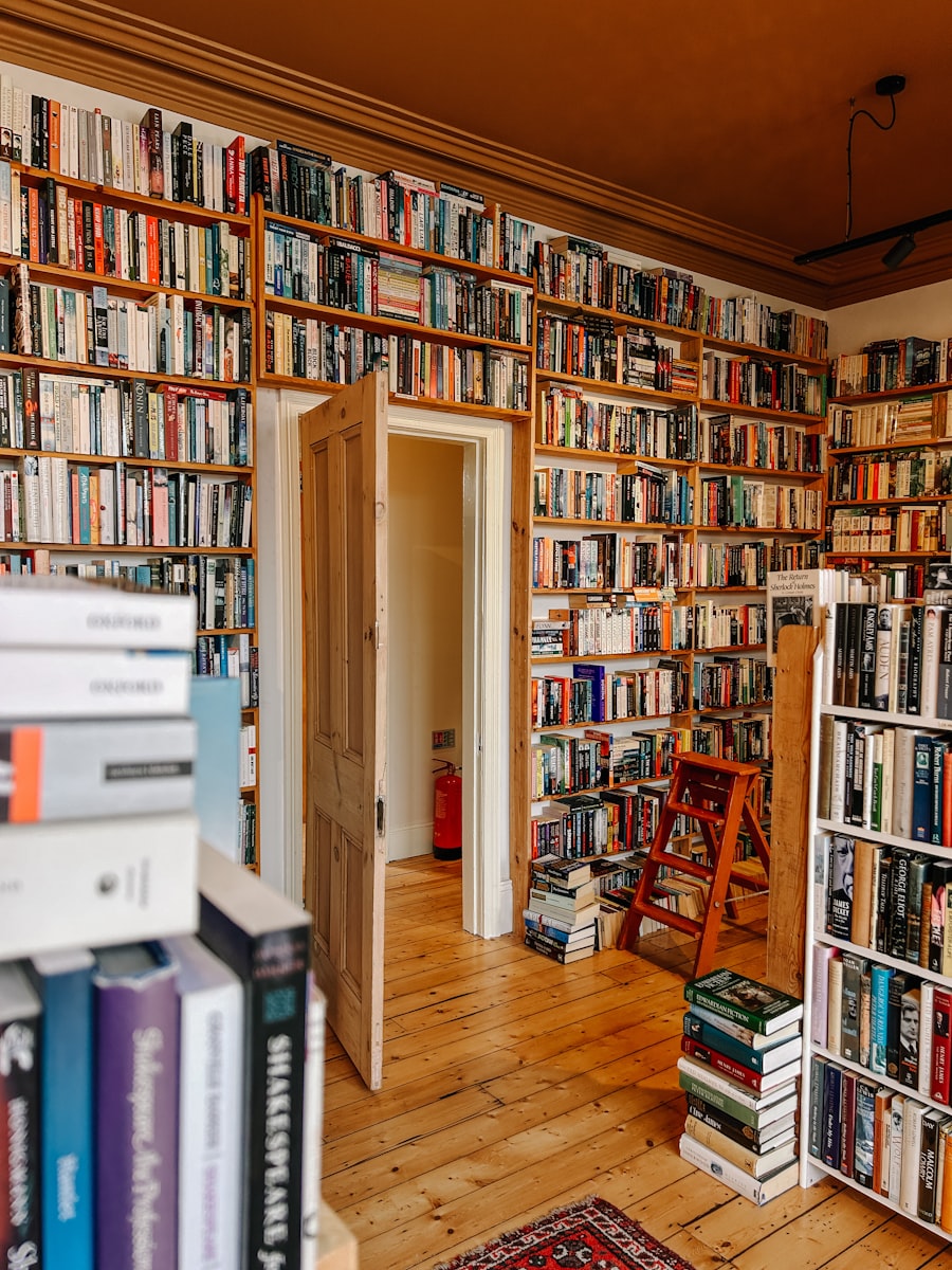 Biblioteca de escritório de advocacia